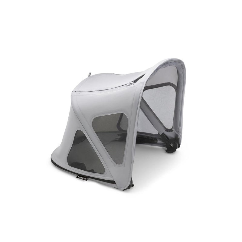 Bugaboo Breezy Sun Canopy with Ventilation Panels & Built-in Mosquito Net – Compatible with Fox, Kangaroo, Cameleon 3, and Lynx Strollers – UPF 50+ Fabric & Water-Repellent Protection - Image 1
